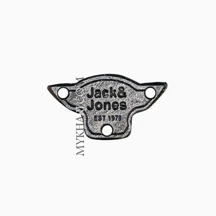مارک فلزی دوختنی برند JACK & JONES