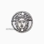 مارک فلزی دوختنی برند MEDUSA