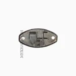 مارک فلزی دوختنی برند PLC