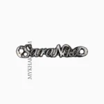 مارک فلزی دوختنی برند SARANIKO