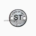 مارک فلزی دوختنی برند ST
