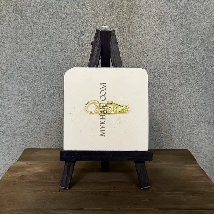 مارک فلزی دوختنی  برند2 VERSACE