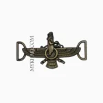مارک فلزی دوختنی طرح فروهر