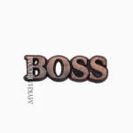 مارک فلزی پرچی برند BOSS