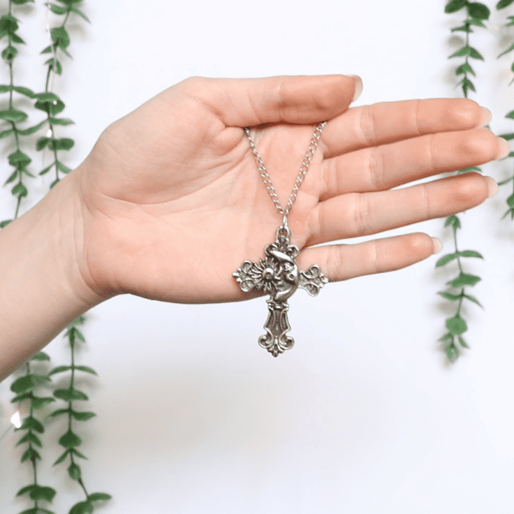 star-moon-cross-necklace