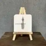 گردنبند طرح شانه مو2