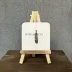 گردنبند طرح پر1
