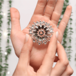 sunflower-design-fancy-button